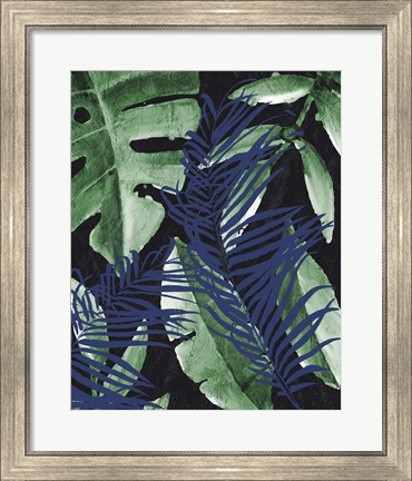 Framed Tropic Palms 1 Print