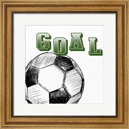 Framed Goal Print