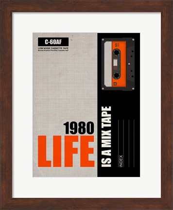 Framed Life is a Mix Tape Print