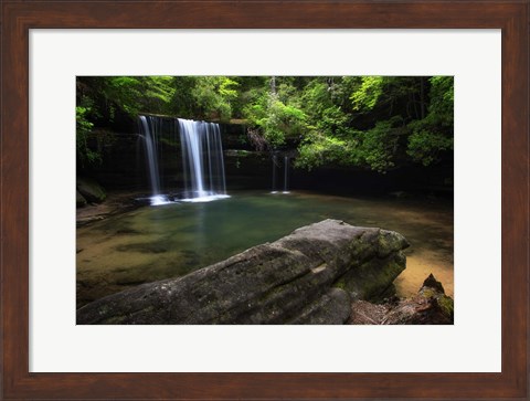Framed Caney Creek Falls Print