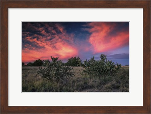 Framed Comanche Sunrise Print