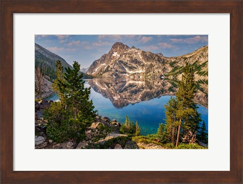 Framed Sawtooth Lake Print