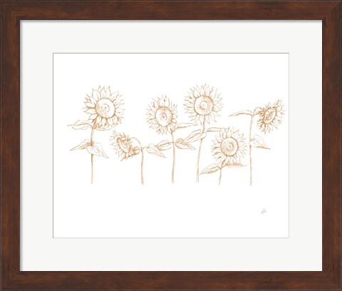 Framed Sunshine Seeds III Print