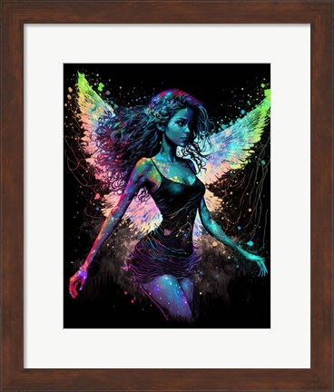 Framed Fairy 4 Print