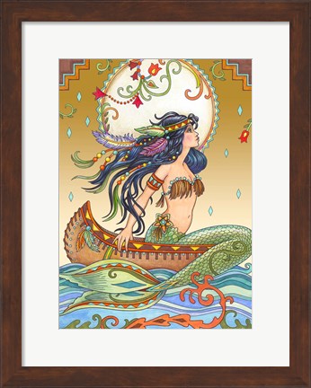 Framed Colors of the Wind Print