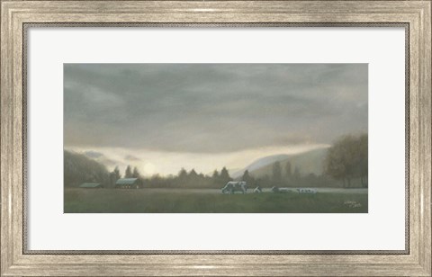 Framed December Landscape II Print