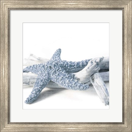 Framed Starfish Beach 4 V3 Print