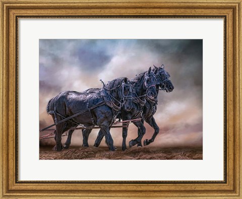 Framed Bold and Powerful Print