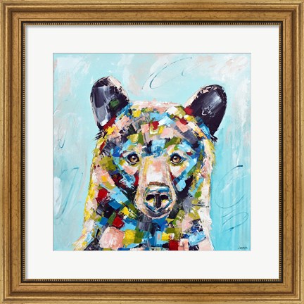 Framed Black Bear No. 2 Print