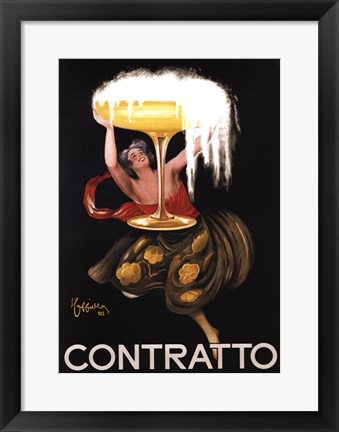 Framed Contratto Print