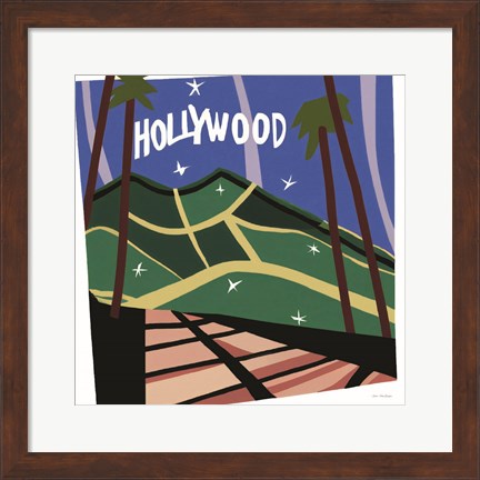 Framed Hollywood Stars Print