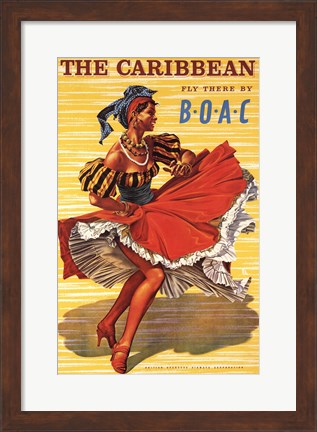 Framed Caribbean Print