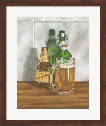 Framed Beer Series II Print