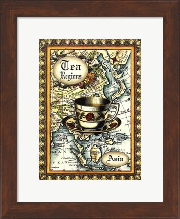 Framed Exotic Tea (D) II Print
