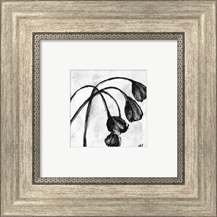 Framed Mini Swooning Tulips I (NA) Print