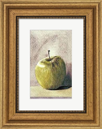 Framed Granny Smith Apple Print