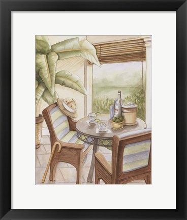 Framed Grand Hotel Vignette II (D) Print