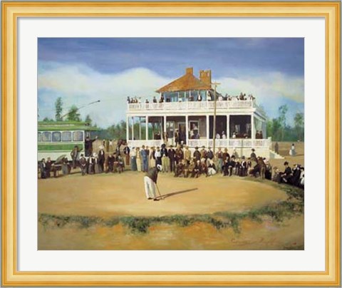 Framed Golf Outing Print