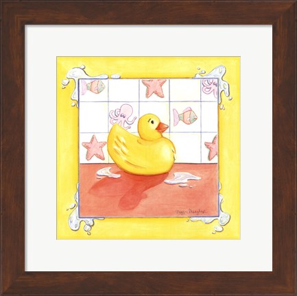 Framed Rubber Duck (D) I Print