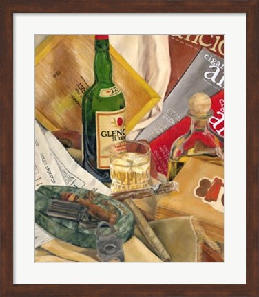 Framed Jennifer&#39;s Scotch Indulgences I Print