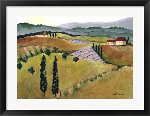 Framed Daydreams in Tuscany I Print