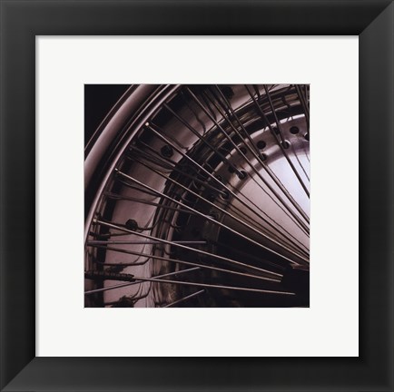 Framed Wheel Print