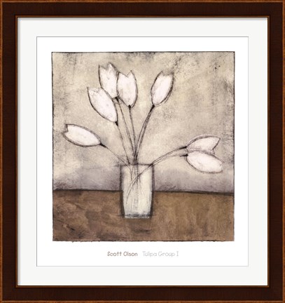 Framed Tulipa Group I Print