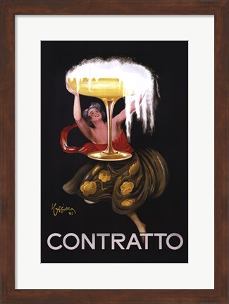 Framed Contratto Print