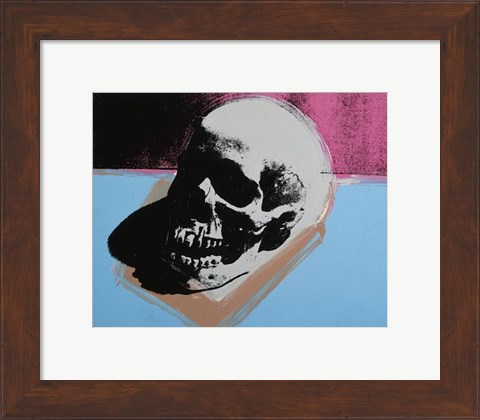 Framed Skull, 1976 Print