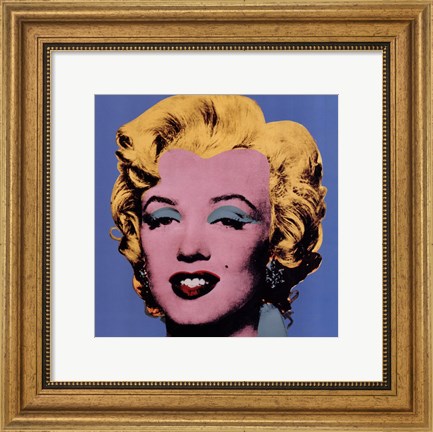 Framed Shot Blue Marilyn, 1964 Print
