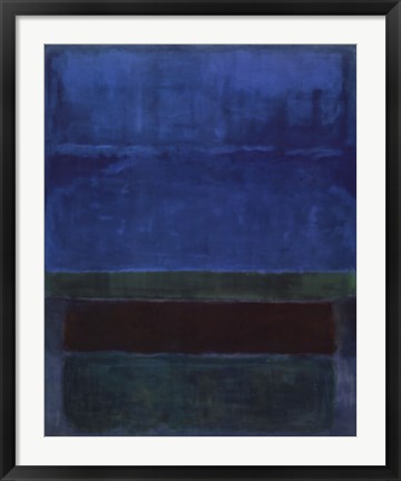 Mark Rothko Blue, Green and Brown 
