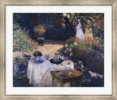 Framed Luncheon at Argenteuil Print