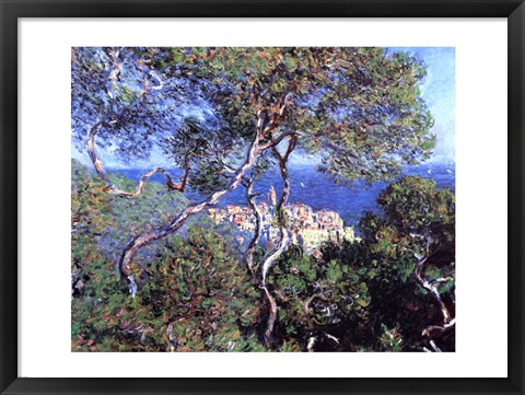 Framed Bordighera, Trees Print