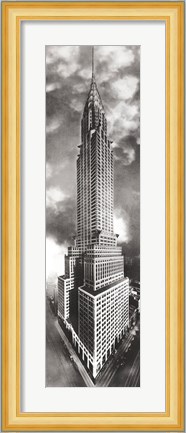 Framed Chrysler Building Print