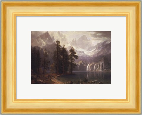 Framed Sierra Nevada Print
