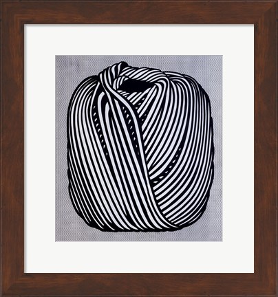 Framed Ball of Twine, 1963 Print