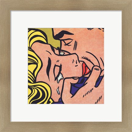 Roy Lichtenstein	Kiss V, 1964