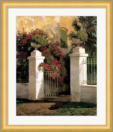 Framed Jardi Colonial Print