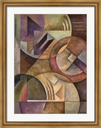 Framed Spheres of Thought II Print