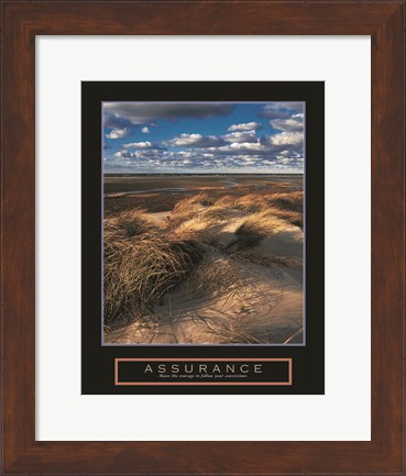 Framed Assurance - Sand Dunes Print