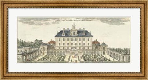 Framed Palace Garden Print