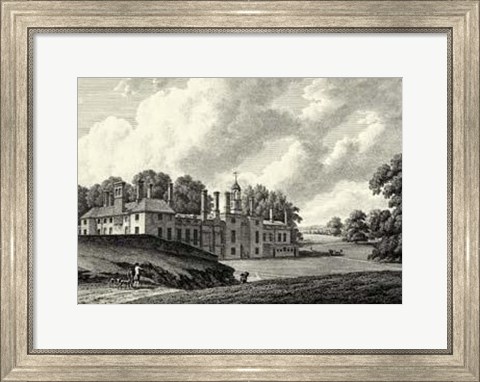 Framed Moat In Kent Print