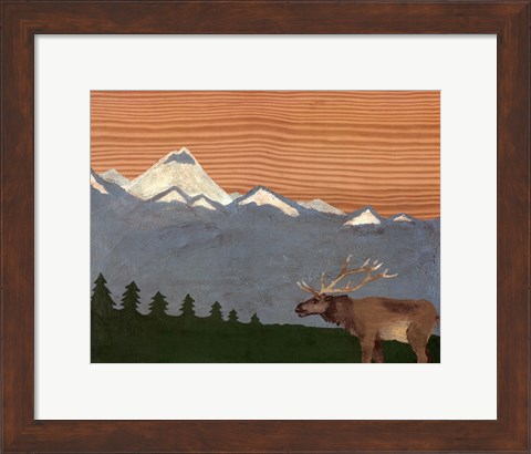 Framed Montana Sky #2 Print