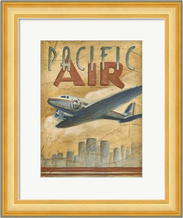 Framed Pacific Air Print