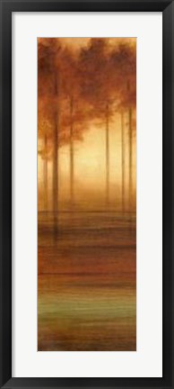 Framed Treeline Horizon I Print