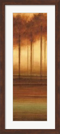 Framed Treeline Horizon II Print