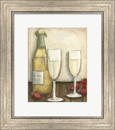Framed Champagne Print