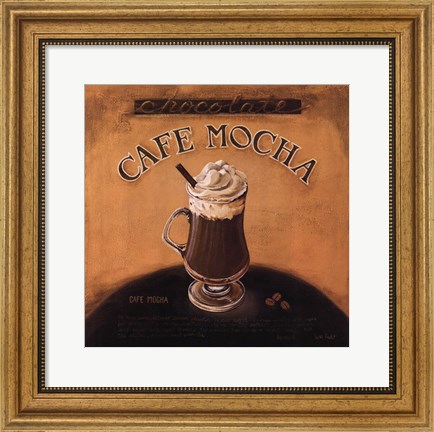 Framed Cafe-Mocha Print