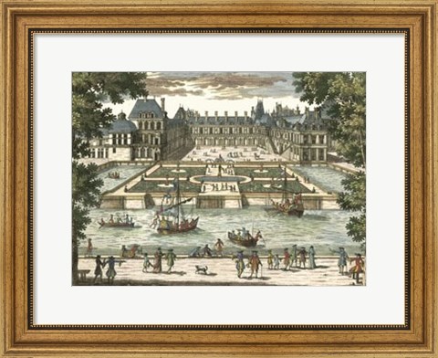 Framed View of France IV Print