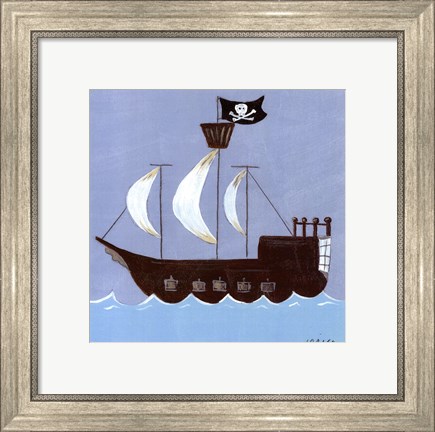 Framed Ahoy! Print